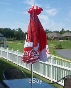 Coca Cola Coke Patio Outdoor Umbrella New