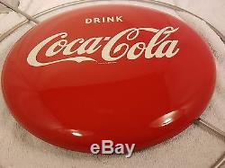 12 Coke Arrow Display Sign 1950's