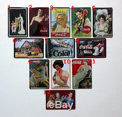 12 to choose Classic Coca Cola ads. Vintage Tin Sign Metal wall decor Coke Gifts