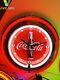 15 Coca Cola Coke Double Neon Clock Light Sign Lamp Garage Wall Decor Glass