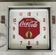 15 Vintage Coca Cola Neon Clock Advertising Sign Lackner 1940s