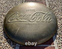 16 Rare 1950's Coca Cola Brass Coke Button Sign