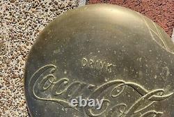 16 Rare 1950's Coca Cola Brass Coke Button Sign