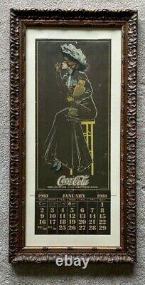 1910 Unlisted Coca Cola Calendar RARE