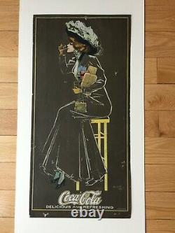 1910 Unlisted Coca Cola Calendar RARE