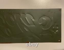 1920s Drink Coca-Cola In Bottles 5-cents single-sided embossed tin sign