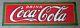 1927 Coca-Cola 5 color porcelain sign by Ingram-Richardson Beaver Falls, PA