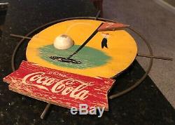 1930s-40s Kay Displays Coca-Cola Coke 3D Golf Sign VERY RARE