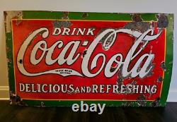 1930s Porcelain Coca-Cola Sign
