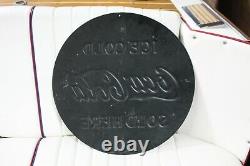 1932 Coca-Cola Soda Ad Sold Here Round Tin Target Sign 19 by American Art Works