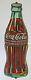 1933-34 Coca Cola Bottle Metal Sign