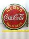 1933 Ice Cold Coca Cola Sold Here Original 19 5/8