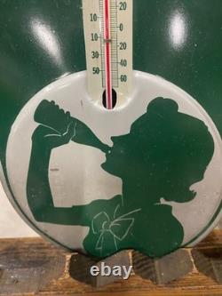 1939 Coca-Cola Original Thermometer Sign GAS OIL SODA-Mint! Great Condition