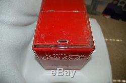 1939 Original Coca Cola Salesman Sample Cooler