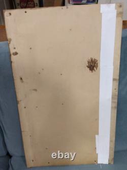 1940 Coca Cola Six Bottle Carton Cardboard Sign