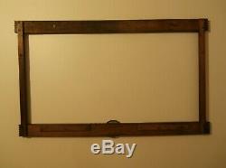 1940's Wooden Coca Cola Frame for Litho Signs