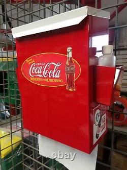 1940s -50s Era Coca Cola Vintage Style Soda Fountain Booth / Counter Towelbox