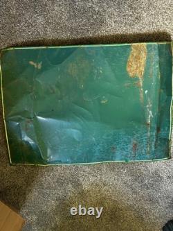 1940s rare Vintage Coca Cola Metal Sign 19x27