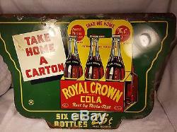 1941 Take Home A Carton Royal Crown RC Six Big Bottles