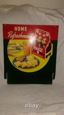 1941 Vintage Coca Cola Cardboard Sign