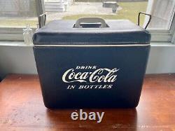 1943 Rare Coca Cola Vintage Cooler w Starr X bottle opener