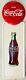 1947 Coca-Cola Pilaster Sign Old Soda Bottle A-M 2-47 with 16 COKE Button AM92