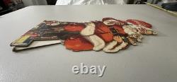 1947 Coca-Cola Santa Claus Cardboard Standee Display Original McCandlish