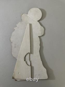 1947 Coca-Cola Santa Claus Cardboard Standee Display Original McCandlish