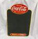 1948-50s Coca-Cola Menu Board Made in Canada Tin Chalk Board Sign