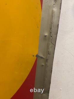 1948 Coca Cola Sign Painted Metal Vertical RS Co. Have A Coke