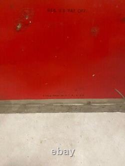 1948 Coca-Cola Vertical Yellow Sun Dot 55x 19 Sign Have a Coke Gas OIL SODA