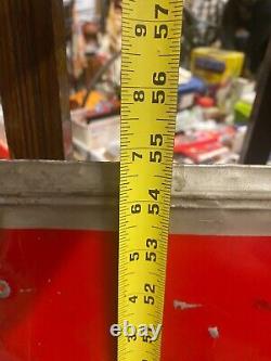 1948 Coca-Cola Vertical Yellow Sun Dot 55x 19 Sign Have a Coke Gas OIL SODA