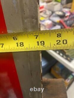 1948 Coca-Cola Vertical Yellow Sun Dot 55x 19 Sign Have a Coke Gas OIL SODA