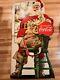 1948 Vintage Coca Cola Coke Santa Claus Christmas Sign Store Display Standee