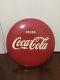 1949 12 COKE PORCELAIN BUTTON SIGN MADE BY THE A-M SIGN CO. VA