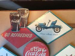 1950S Coca Cola Advertising Antique Cars Festoon Coke Advertising Vintage