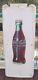 1950 Coca-cola Pilaster Bottle Sign 40-1/2