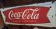 1950 Vintage Coca Cola Sign Fishtale Sign Metal Sign