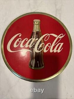 1950's 9 Coca Cola Button Sign Philadelphia Badge J Paul Cobb Agent Atlanta Ga