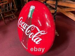 1950's Coca-Cola COKE Bottle 36 Porcelain Button Sign Watch Video