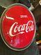 1950's Coca Cola Halo Button Sign
