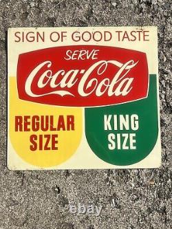 1950's Coca Cola King Size Sign