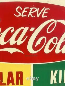 1950's Coca Cola King Size Sign