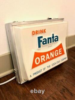 1950's Fanta Orange Lighted Sign