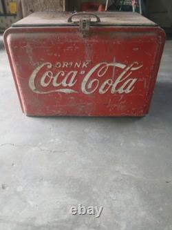 1950's Vintage Coca Cola Vintage Cooler