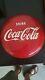 1950s 12 Inch Coca-Cola Spot Button Sign