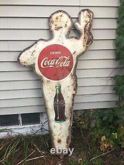 1950s Coca Cola Crossing Guard Sign