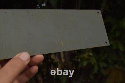 1950s DRINK LIME COLA SODA POP DEALER PAINTED METAL SIGN COUNTRY STORE COKE RUST