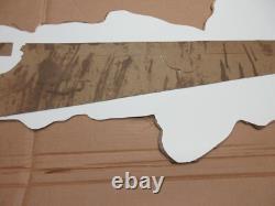 1950s Season Coca Cola Holiday Santa Christmas Cardboard Sign