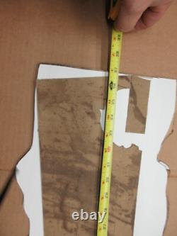 1950s Season Coca Cola Holiday Santa Christmas Cardboard Sign